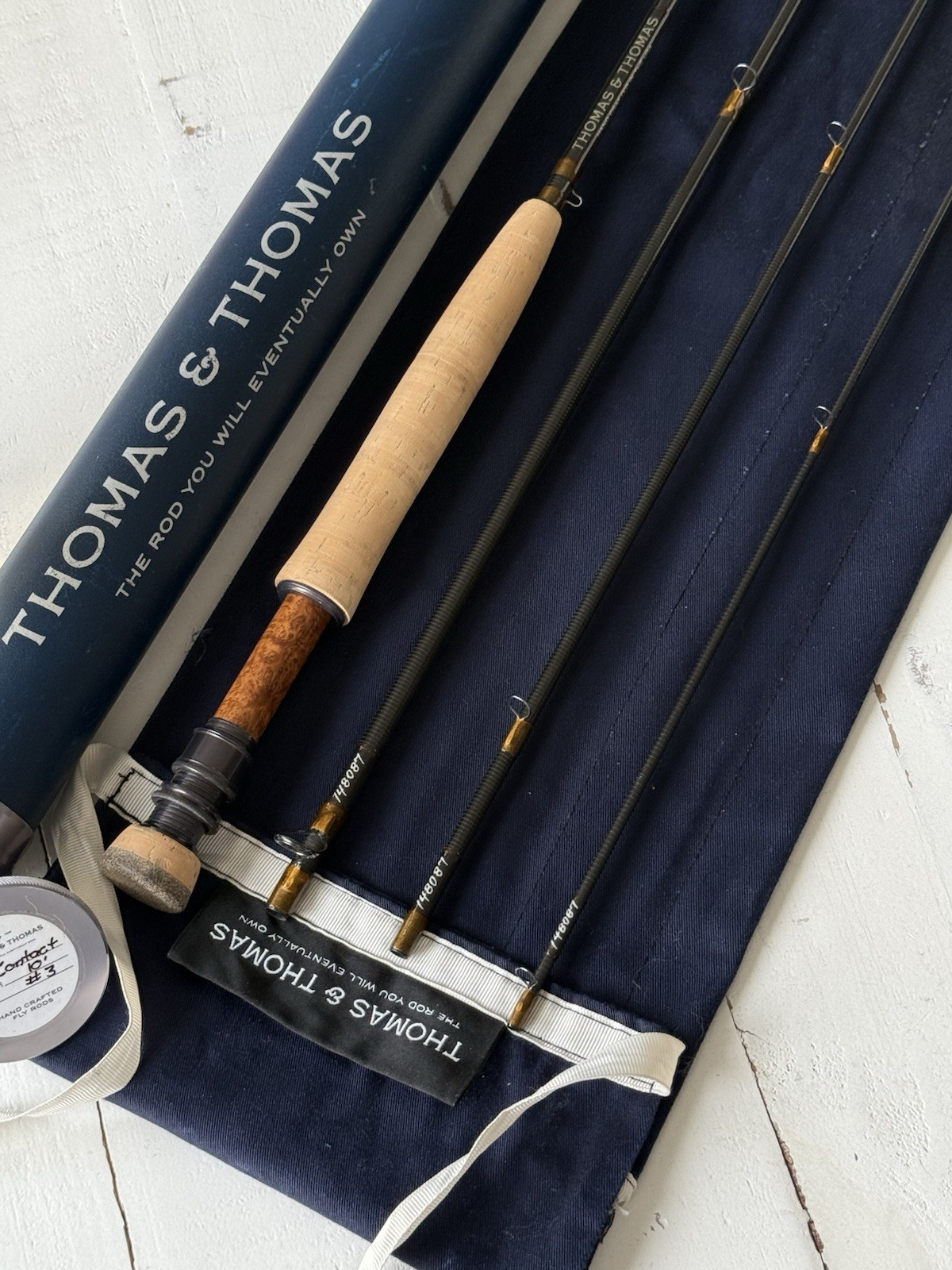 ** BEAUTIFUL**🔥 Thomas & Thomas CONTACT 3wt 10’ft~4pc Fly Rod!!🔥~LQQK~🔥
