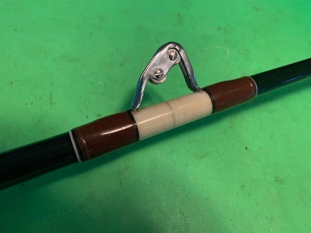 CUSTOM BUILT 6 FOOT 3 INCH 50 TO 100 POUND CLASS FISHING ROD AFTCO PERFECTION