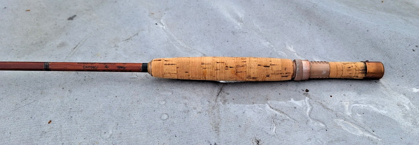 Farlow’s Lee Wulff “Midge” Norm Thompson Bamboo Fly Rod. 7 1/2′.