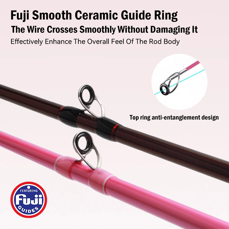 LEYDUN ZORO Ultra Light 3+1 Fishing Rod 145/168cm Titanium Fuji Guide Casting