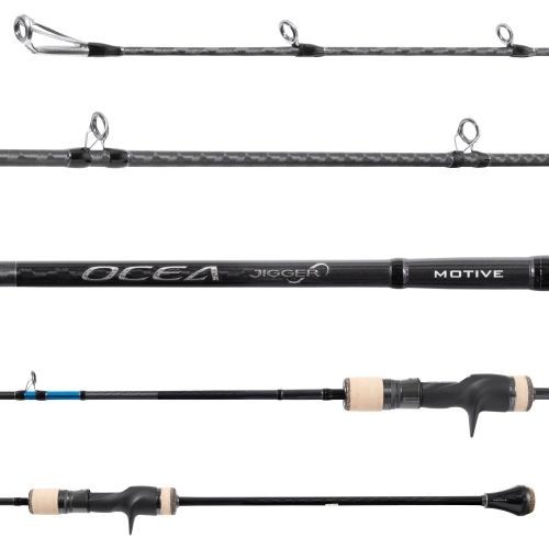 1 NEW Shimano 6′ 10″ OCEA JIGGER INFINITY MOTIVE 2 PIECE CASTING ROD – OJMC610ML