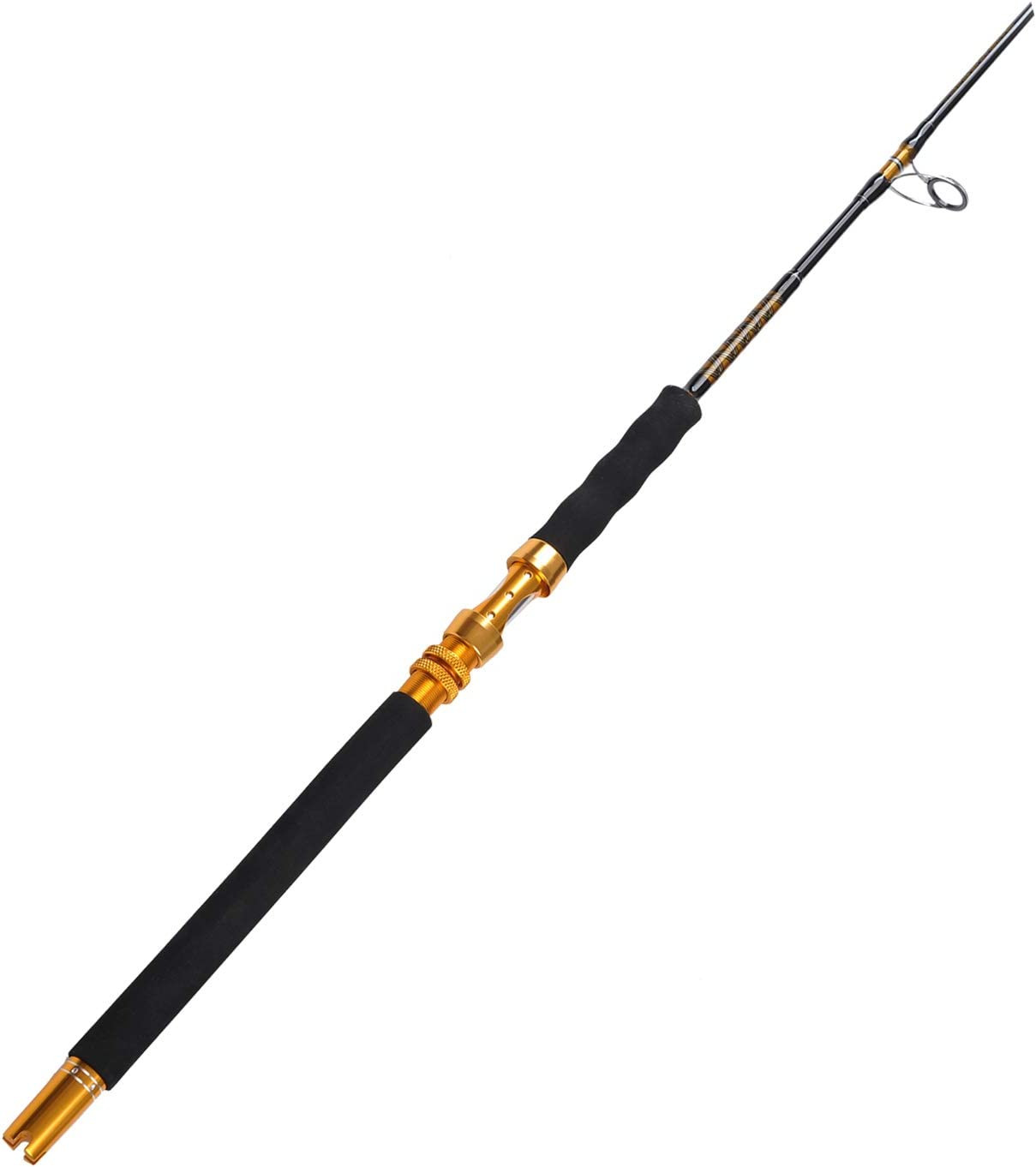 Jigging Spinning Rod Saltwater Offshore Solid Heavy Jig Fishing Pole 1PC & 2PC