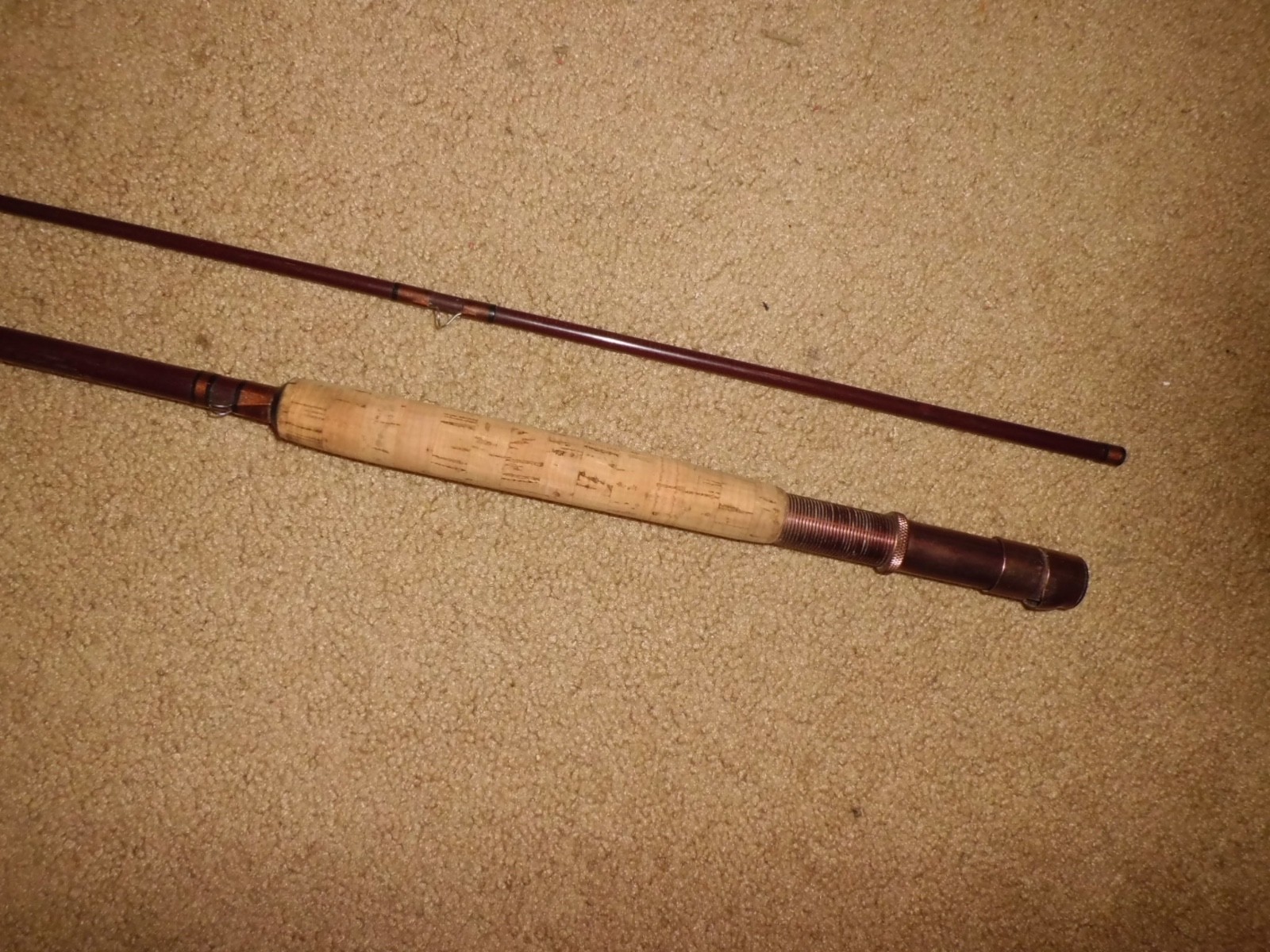 Vintage GARCIA 5-Star Conolon 2405-A Fly 8’6″ Rod made in USA- 6-7 fly wt