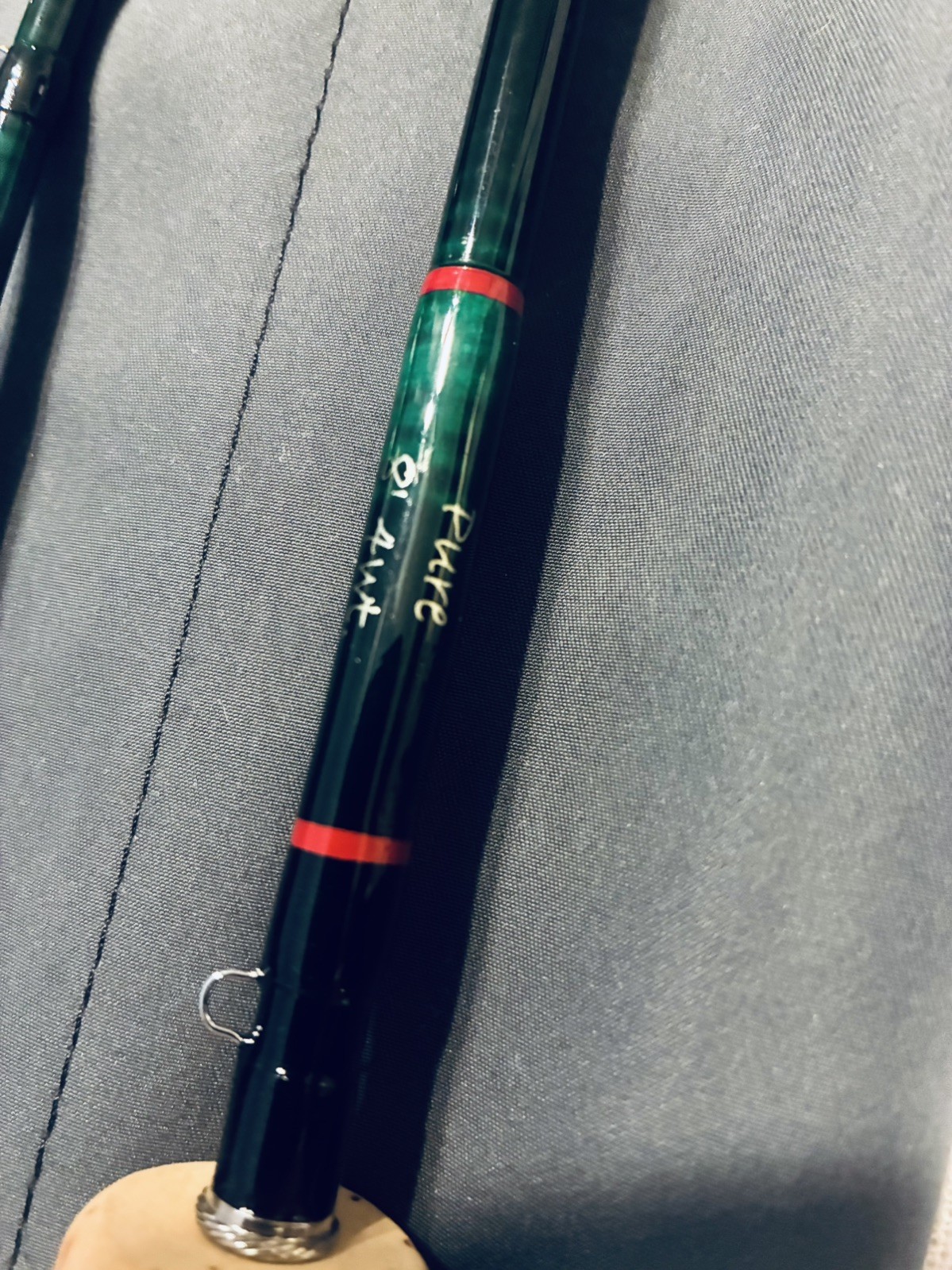 Winston Pure 8′ 4wt Fly Rod 4pc. CustomWinston cap and ring reel seat. Preowned
