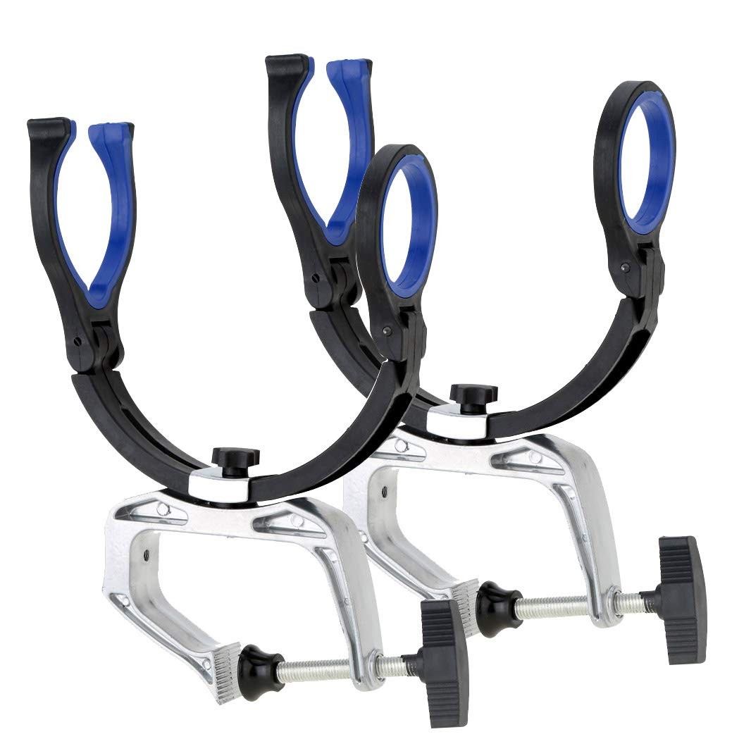 Hiumi Heavy Duty Boat Marine Aluminium Alloy Fishing Rod Pole Stand Bracket