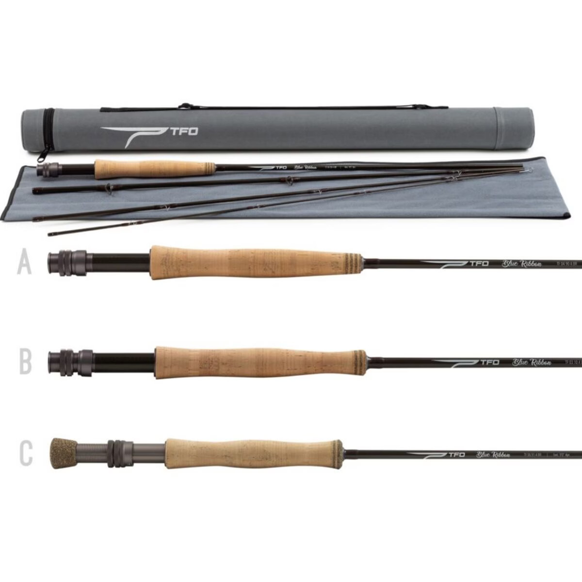 TFO Blue Ribbon Series Fly Rod – 4 Piece