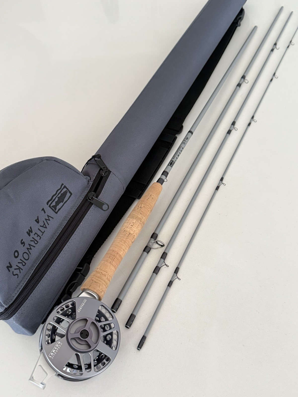 **BEAUTIFUL** 🔥 WATERWORKS LAMSON CENTER AXIS 4wt. 9’ft~4pc Fly Rod!! 🔥~LQQK~