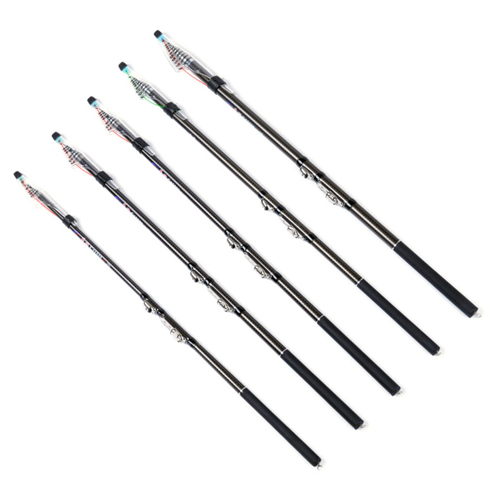 2.7m/3.6m/4.5m/5.4m/6. Telescopic Fishing Rod Carbon Fishing Rod K3Y5