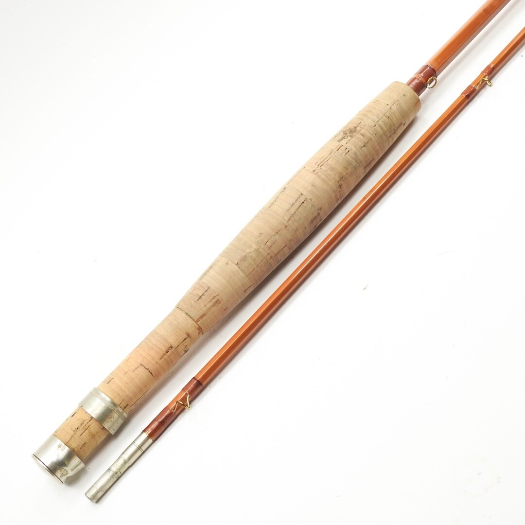 Custom-Built Bamboo Fly Fishing Rod. 8’ 6wt. W/ Wood Case. Drew Spanogle Maker?