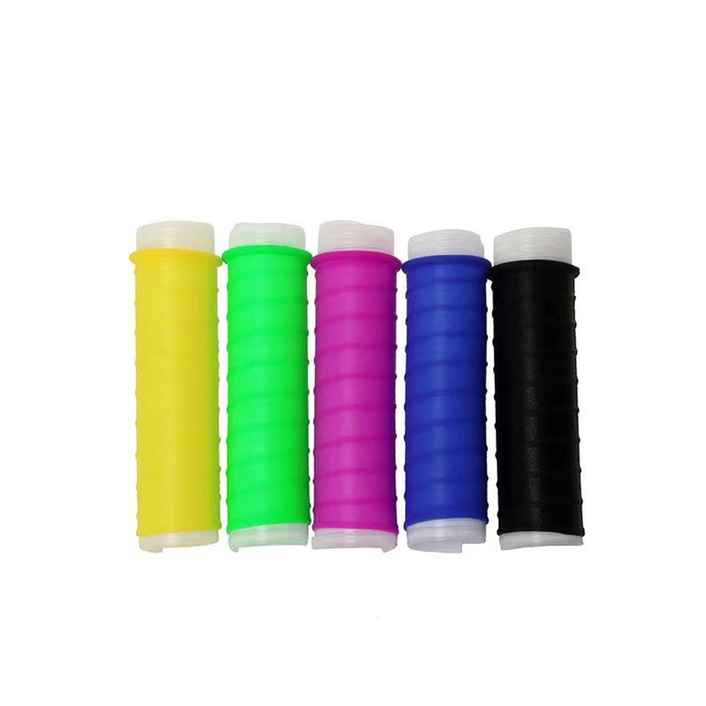 Iscas Pesca Wrap Strap Grip Fishing Rod Colors 17CM Absorbing Silicone