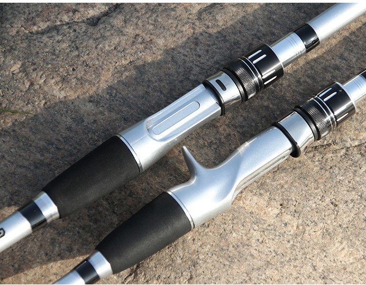 Hard Telescopic Fishing Rod Long Casting Pole Carbon Fiber 1.5m-2.4m Fast Pole
