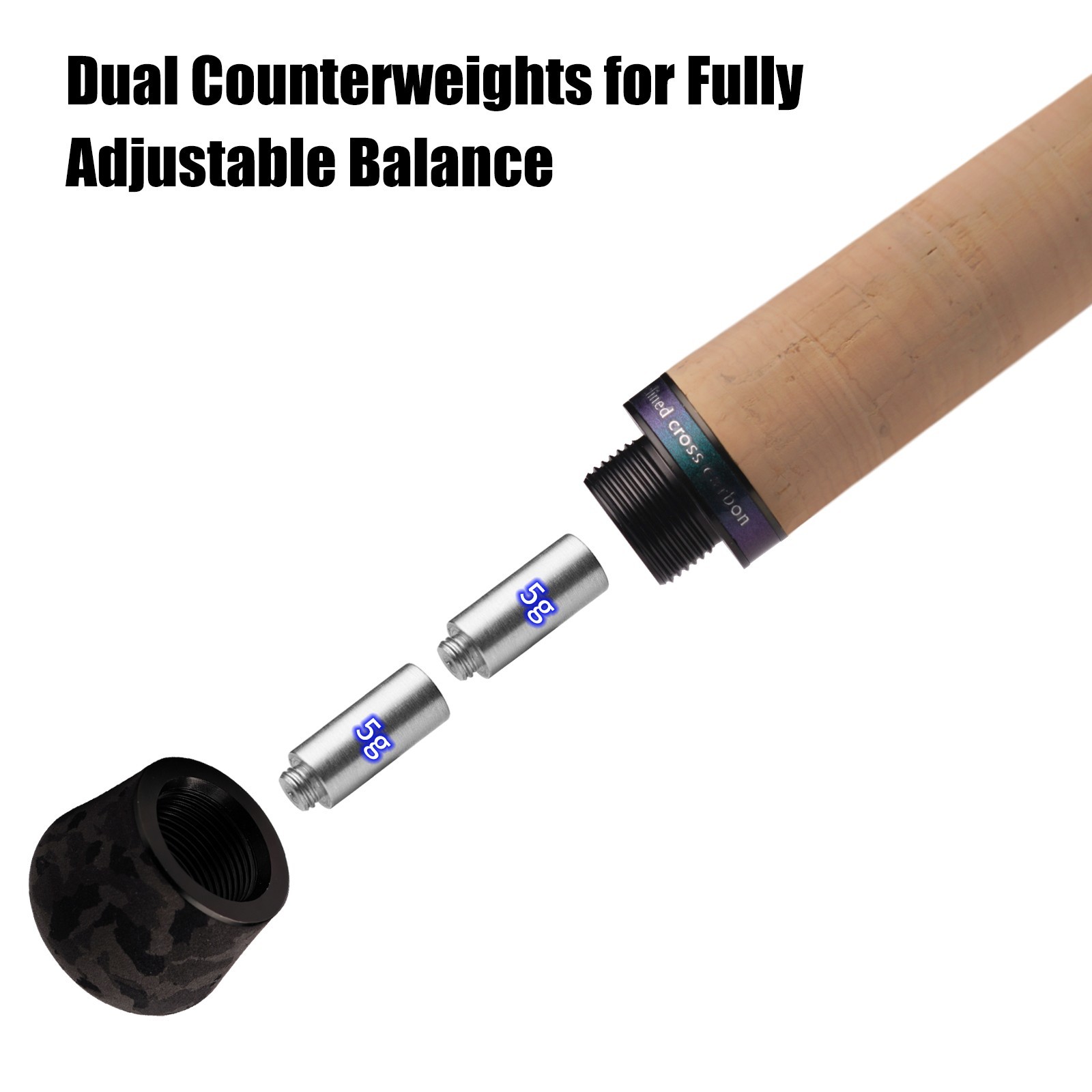 PURELURE Amaro PRO Big Game Fishing Rod Cast/Spin 2-Piece 7’0″-8’3″