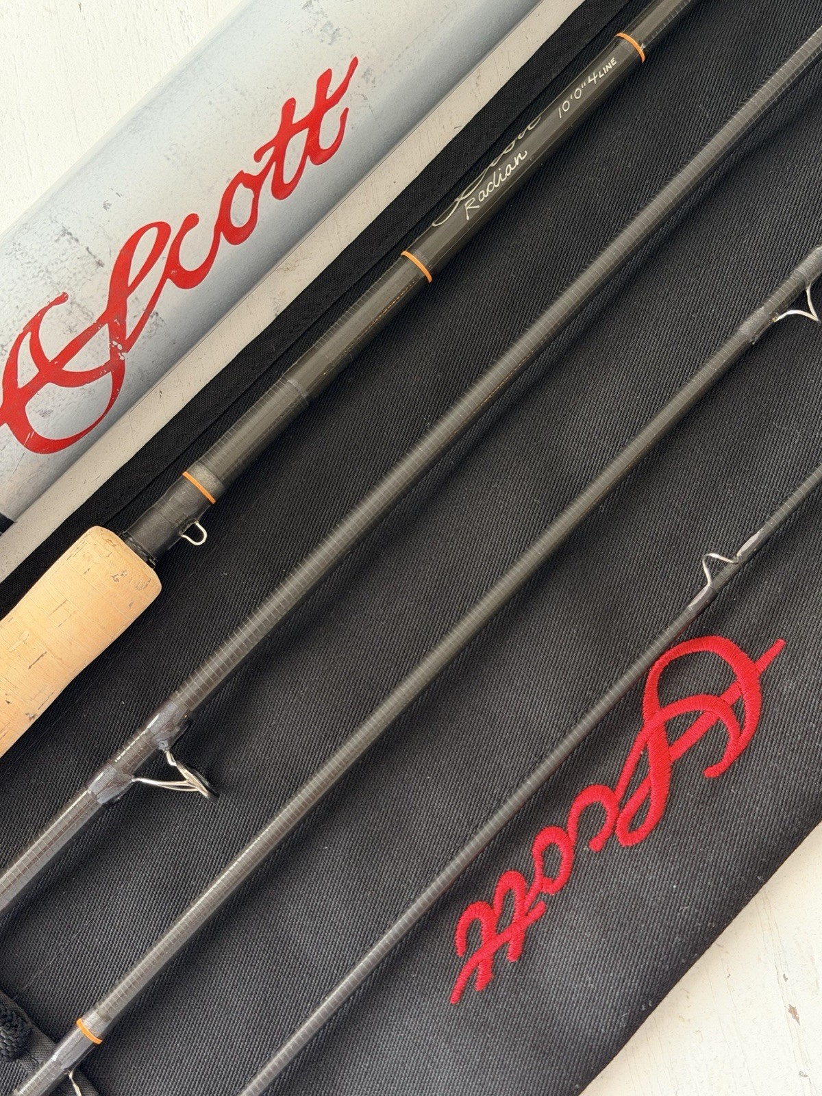 **BEAUTIFUL** 🔥 SCOTT RADIAN 4wt. 10’ft~4pc FlyRod!! 🔥~LEGENDARY~🔥