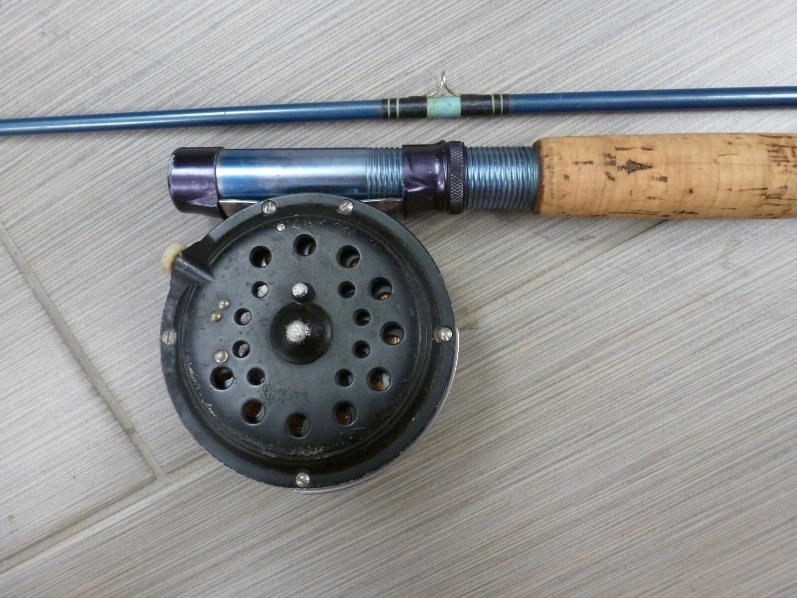 Garcia Fly Rod, 567 , 7’6″ w/ Pflueger Medalist 1494 Reel