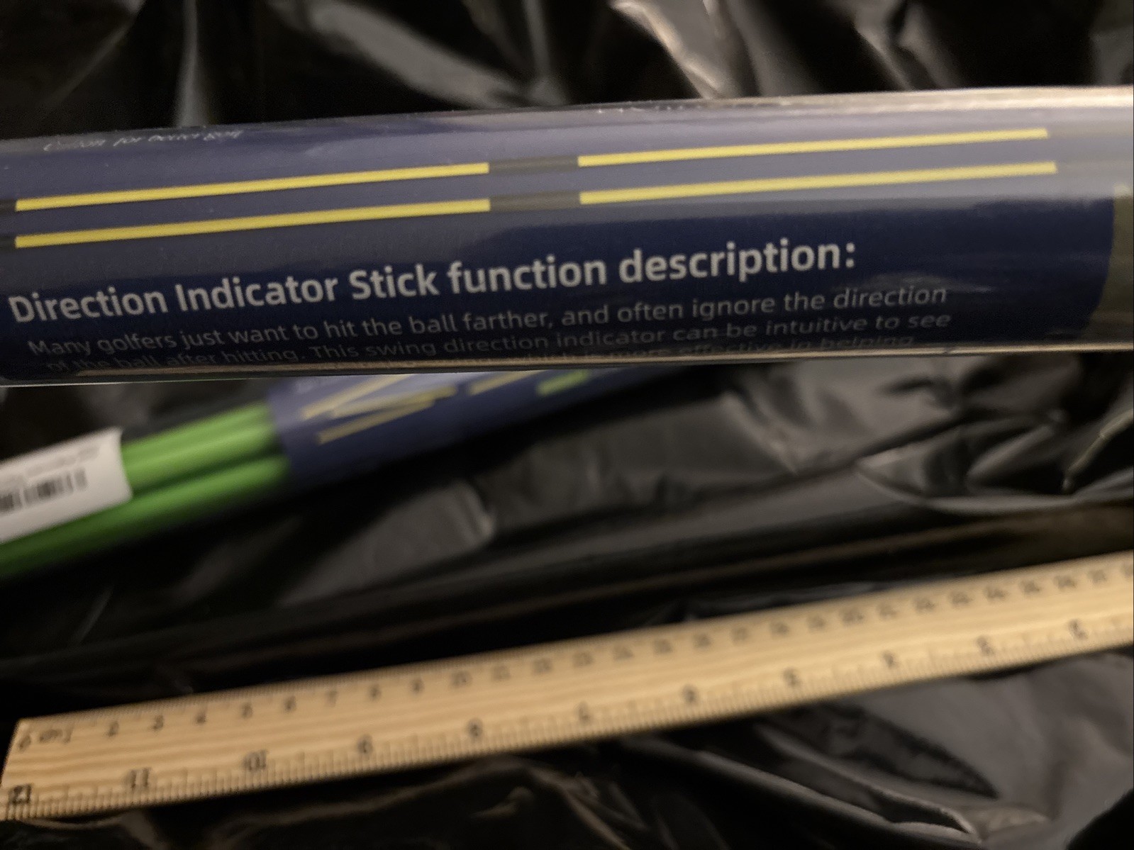 Direction Indicator Rod Alignment Sticks for Golf Training Fire Pull Glass