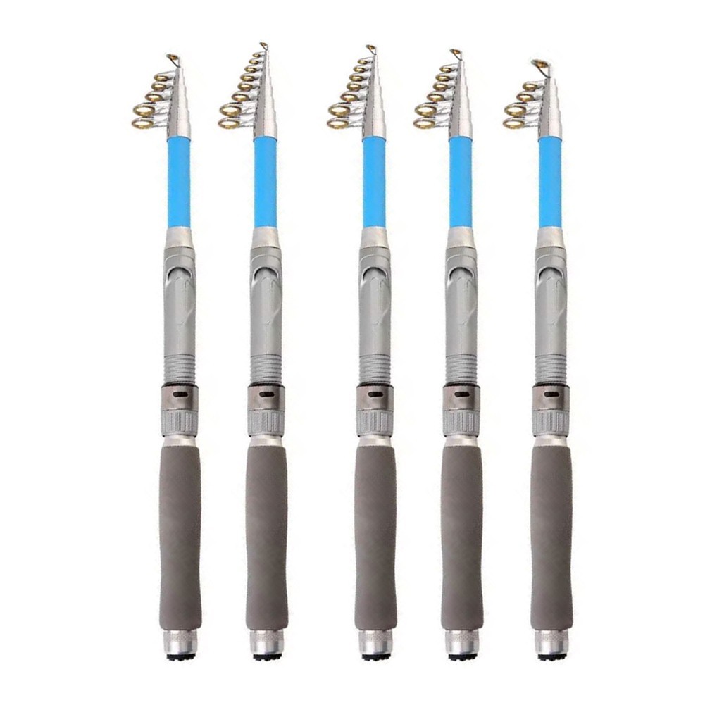 High Performance 7 Section Telescopic Fishing Rod 1 83 6m Carbon Fiber Pole