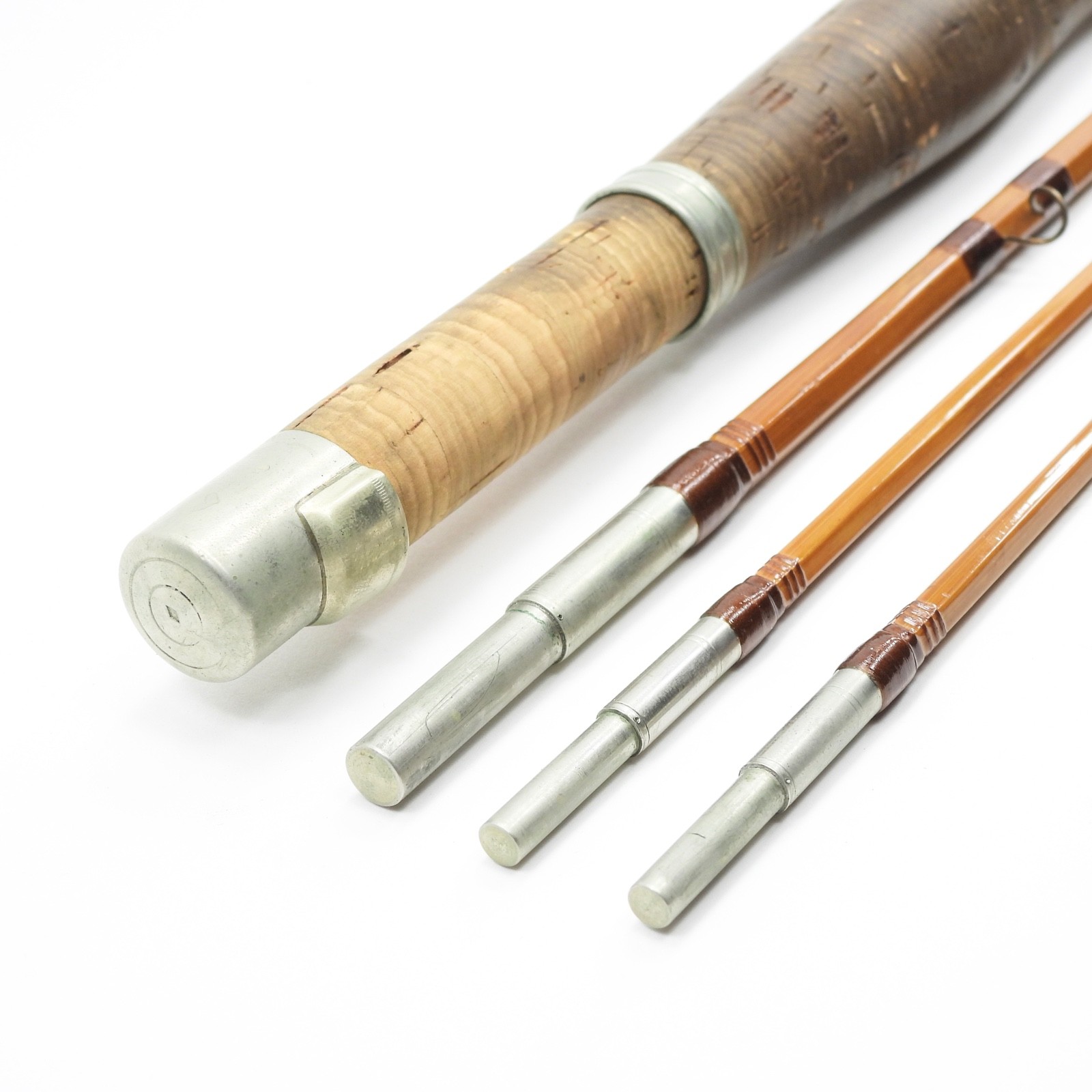 F.E. Thomas Special “Streamer” Bamboo Fly Fishing Rod. 9’. 3/2. W/ Tube & Sock.