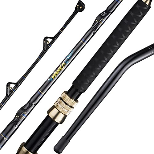 Trolling Rod Saltwater Offshore Heavy Roller Rod Bent Butt Trolling Rod Big