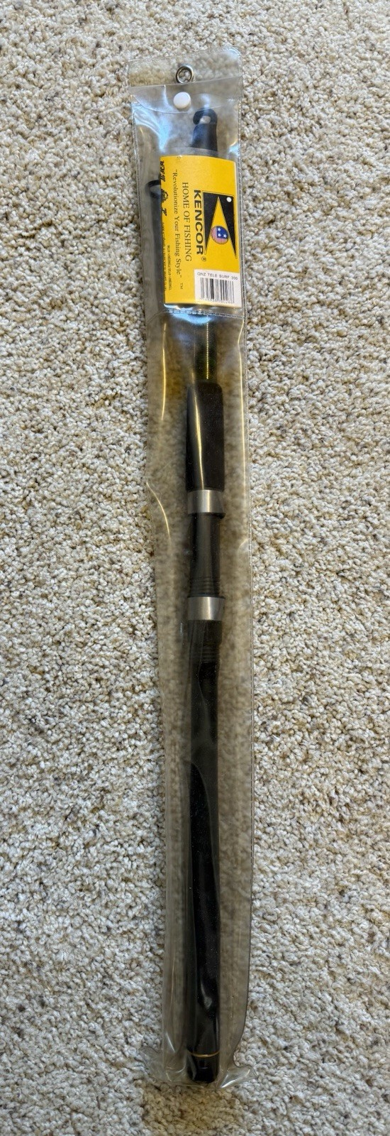 ***RARE*** Kencor QNZ-300 Ten Foot “Telescopic” Surf Fishing Rod…. (NOS)