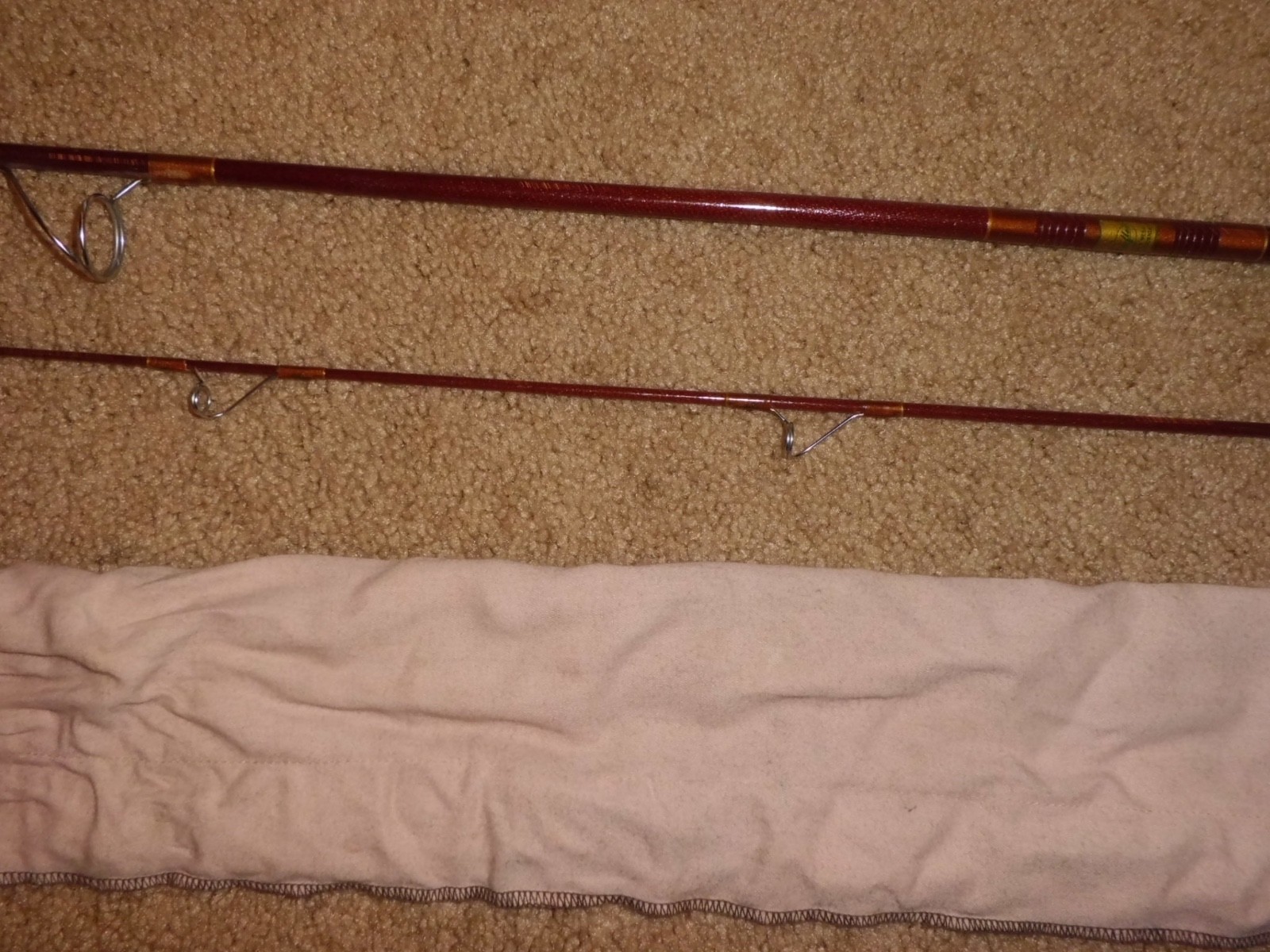 Vintage SILAFLEX SP65RL-2 Light Spinning 6’5″Rod made in USA
