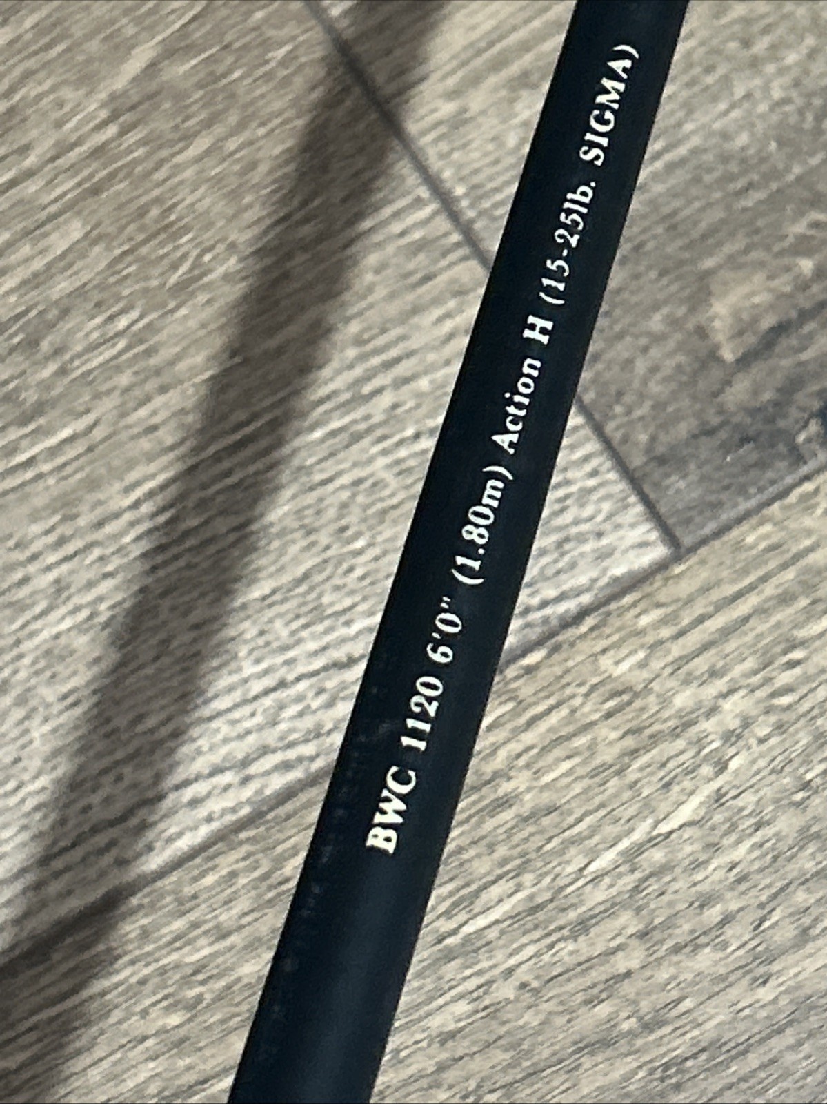 Vintage 6’ Uglystik Fishing Rod, Heavy Action 15-25 LB
