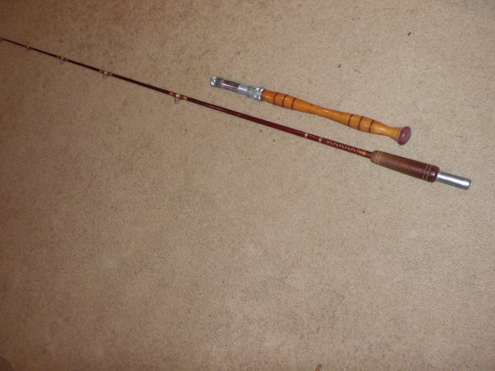 Vintage SILA-FLEX B6/9 Conventional/Boat 6’8″ Rod made in USA