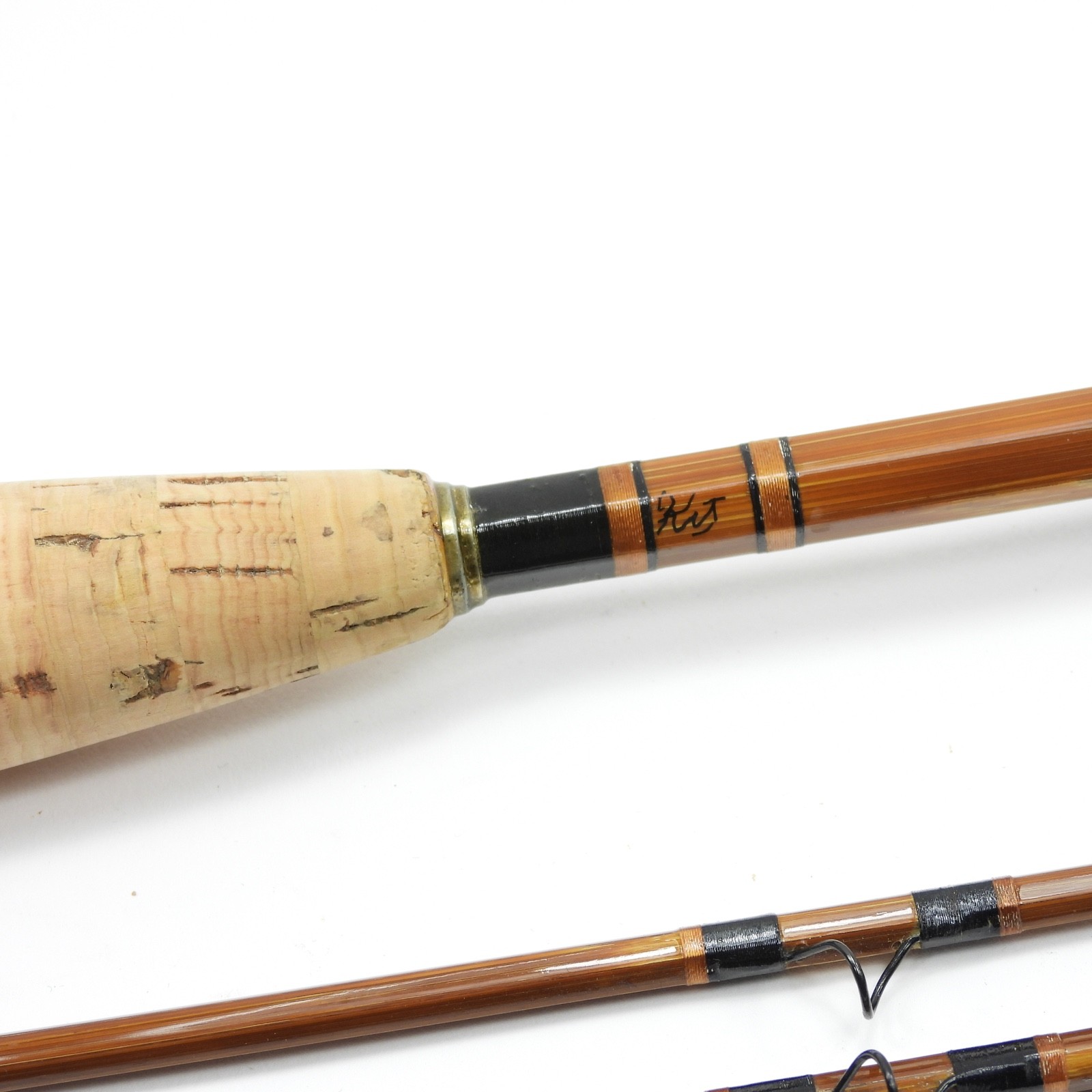 Unknown Maker Bamboo Fly Fishing Rod. 6’ 6”. 4wt. W/ Tube & Sock.