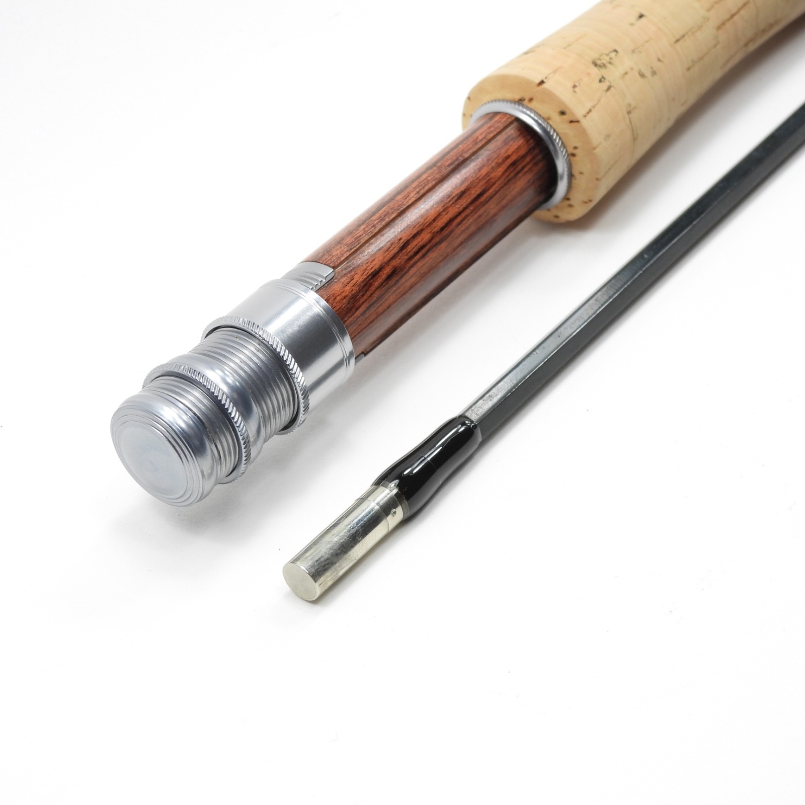 “Hexagraph” Fly Fishing Rod. 7’ 6”. 4-5wt. W/ Tube & Sock.