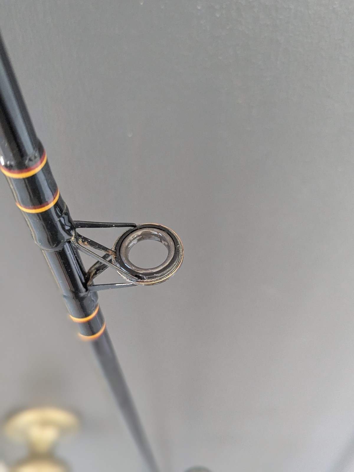 Vtg ABU Garcia 2pc BGS 8410 10’ Med Heavy Action Surf Fishing Rod 12-25lb Line