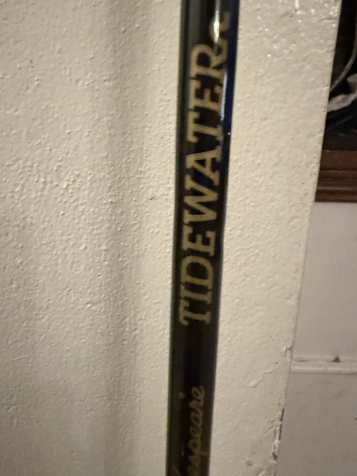 VINTAGE SHAKESPEARE TIDEWATER CONVENTIONAL BOAT ROD TW66 6/0 6’6″ 40-80 LB