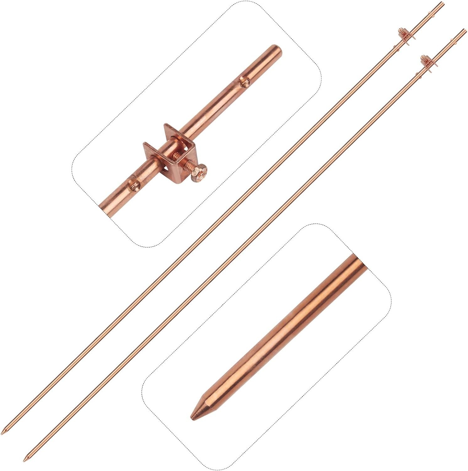 Antenna & Satellite Dish Grounding Rod
