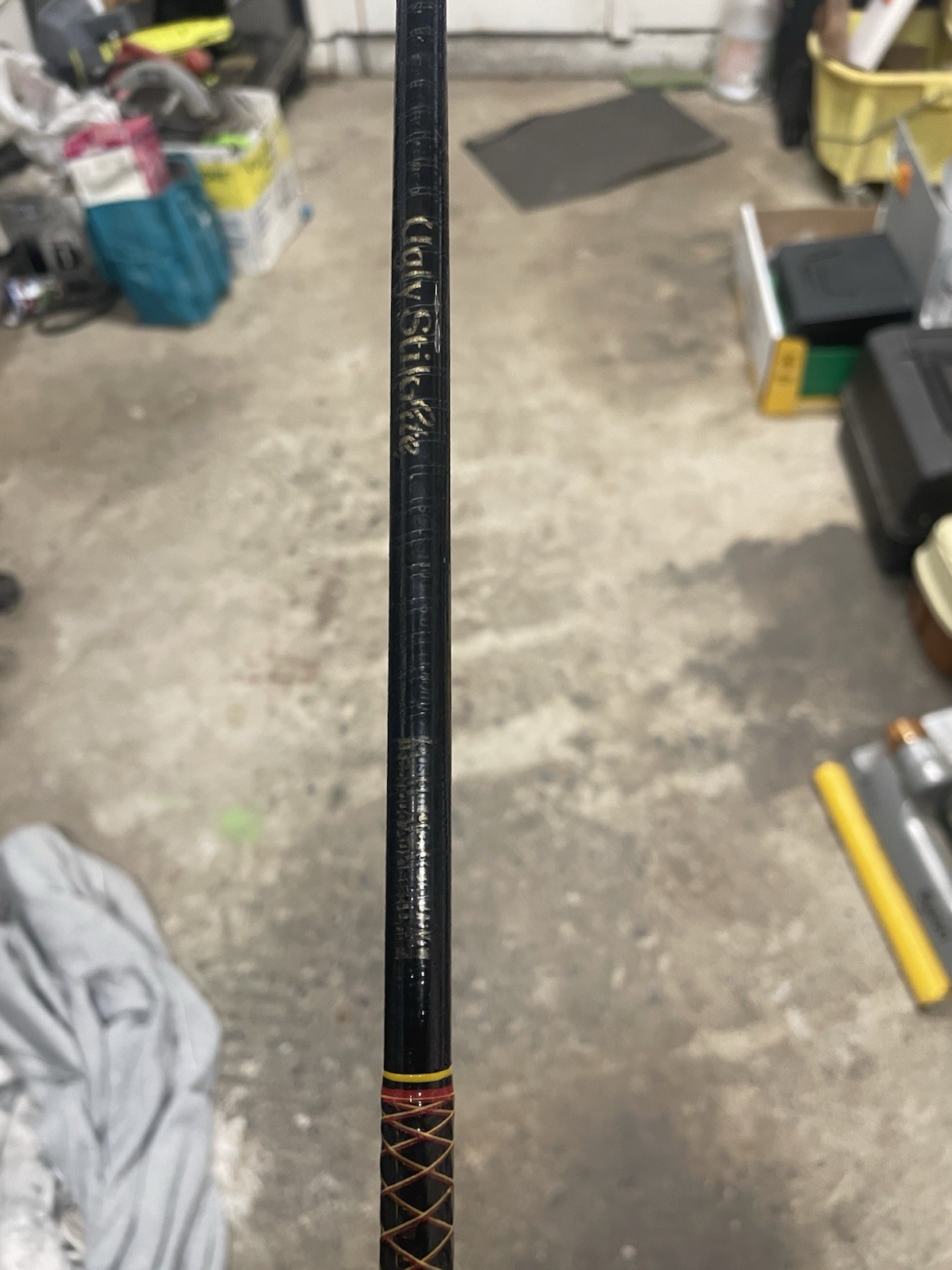 Shakespeare Ugly Stik Casting Rod 2-Piece Graphite EVA Handle Black Durable