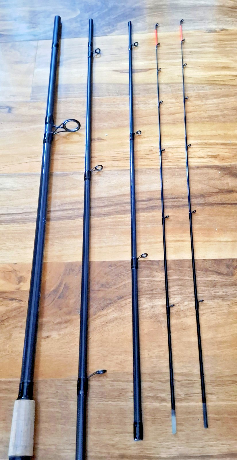 Shimano Feeder Fishing Rod Alivo BX Medium 12ft 3 Piece Cork Handle River Lake