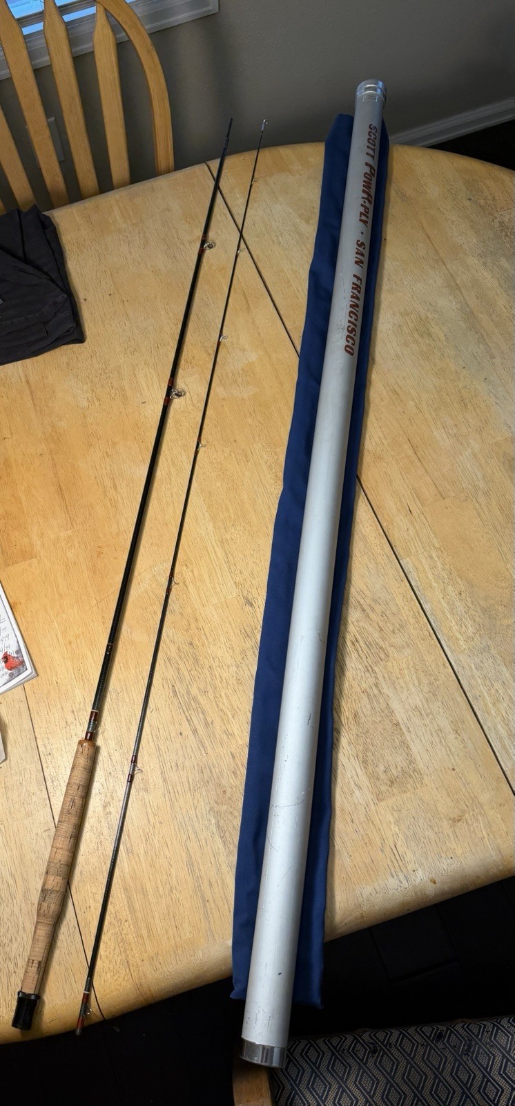 Scott Fly Rod – Original G series – G804 8 foot 4 weight – 2 piece