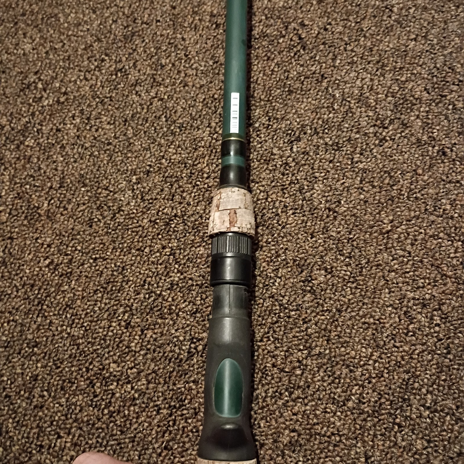 TOURNAMENT CHOICE Classic Edition 6′ 6″ Casting Rod – Green – Vintage