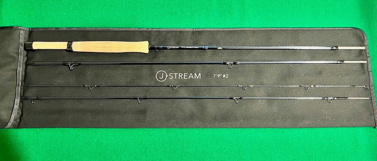 Tiemco J-Stream Fly Fishing Rod 7’9″ 2wt 4 Piece
