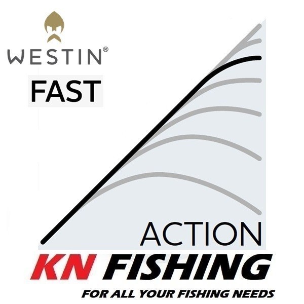WESTIN W2 PRECISION CAST 2.54m Spinning Fishing Rod 9-35g 2sec