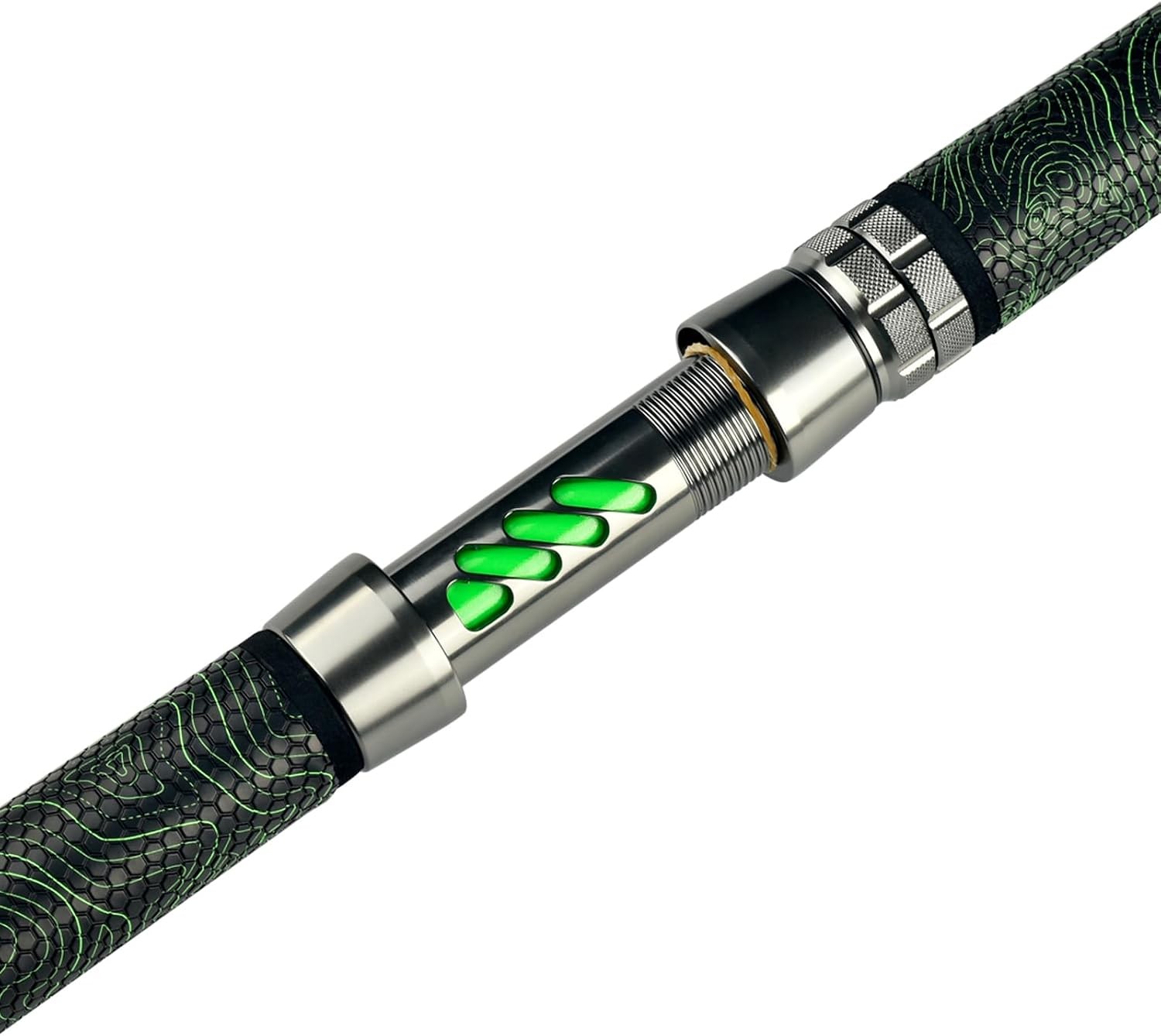 Monster Catfish Casting Rod, 7′ MH Glow-in-Dark 1-Piece | Glow catfish rod