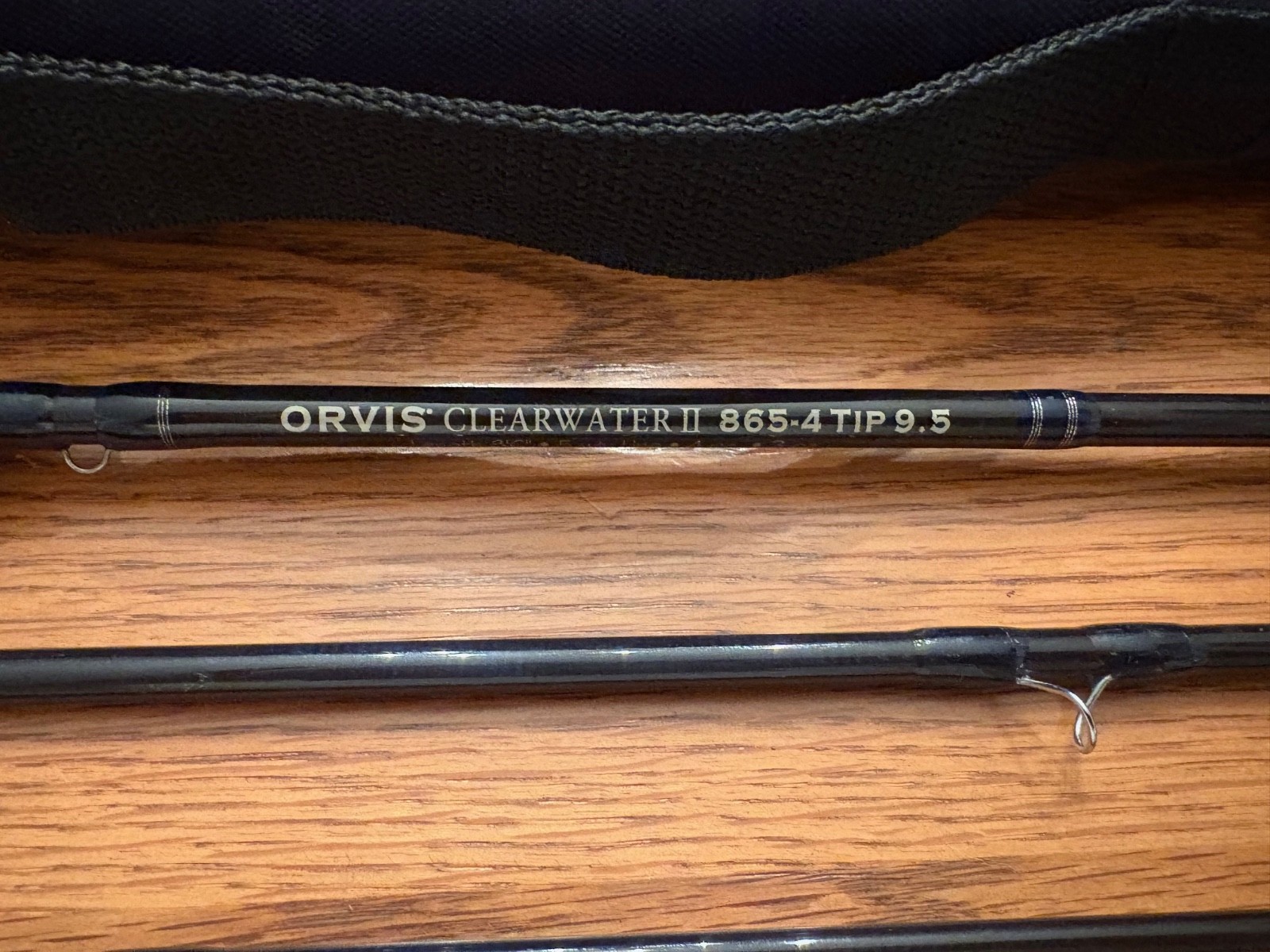 Orvis Clearwater II 8’6” Fly Rod 865-4 Tip Flex 4pc. 5 wt. 3 oz. w/ Hard Tube