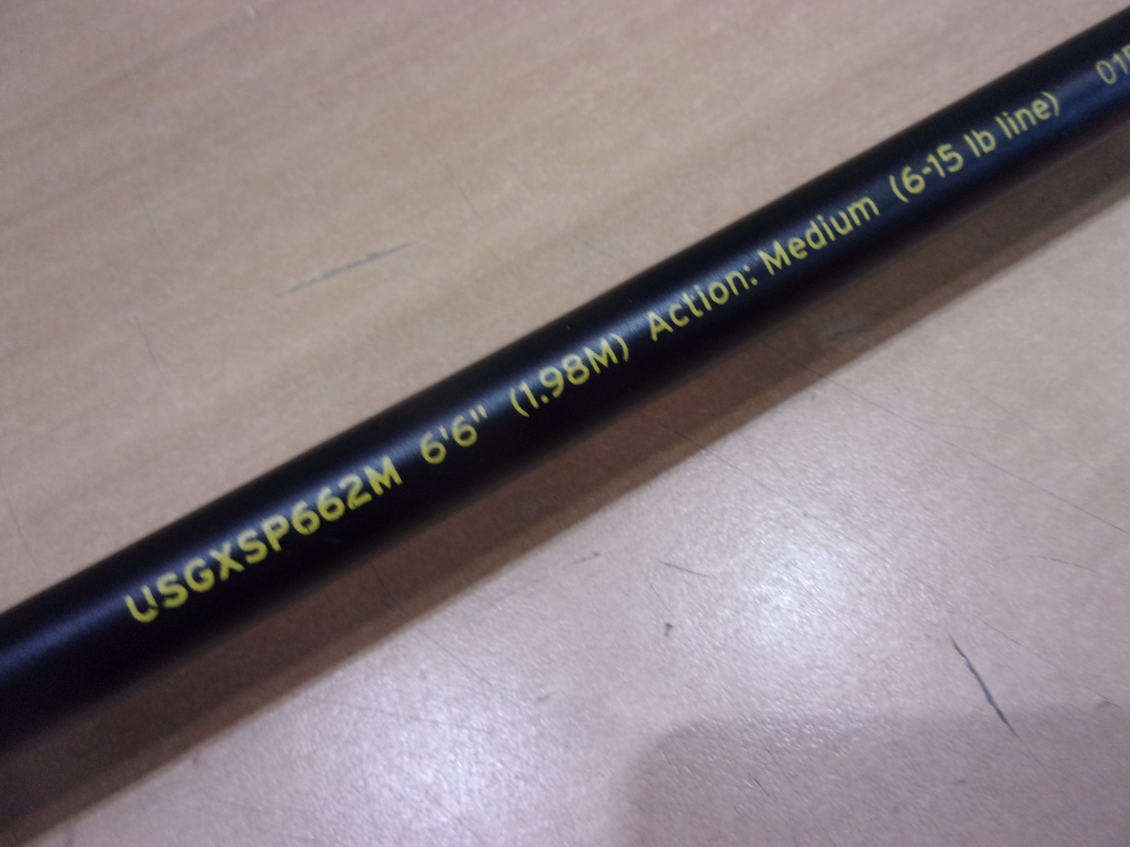 SHAKESPEARE UGLY STIK GX2 6 foot 6 inch medium spinning rod #USGXSP662M