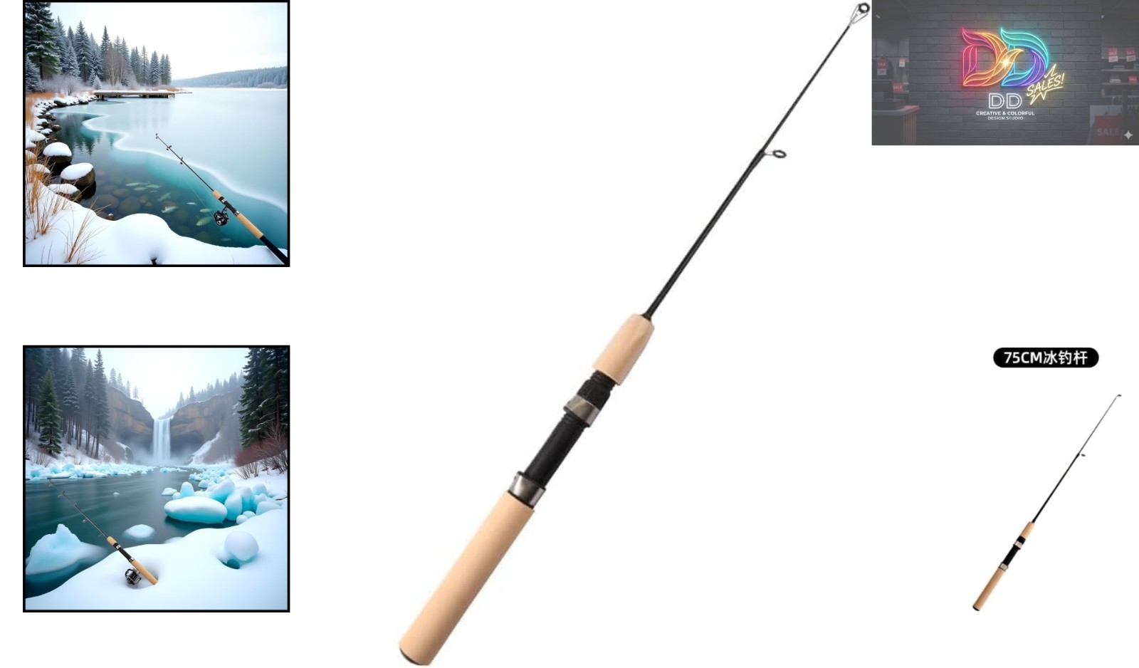 Compact Telescopic Fishing Rod – Versatile, Portable & Durable