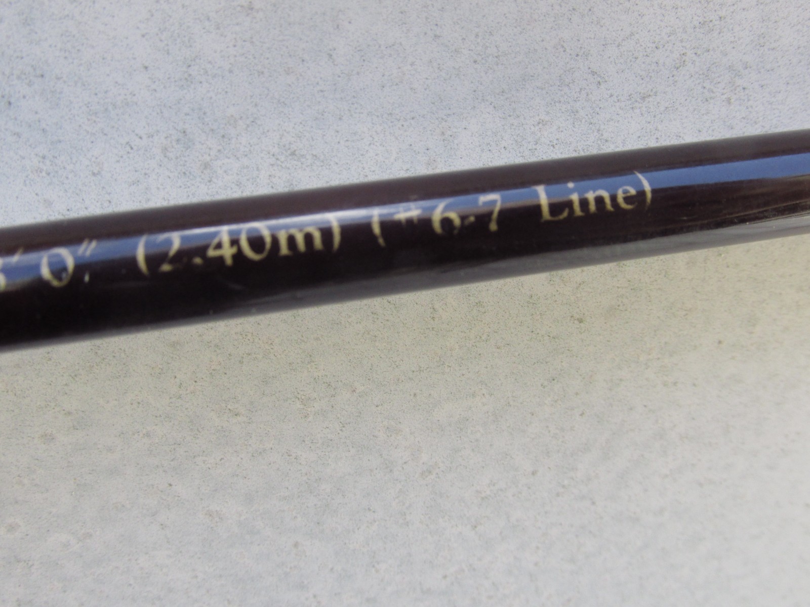 Fly Rod Shakespeare PATRIOT 8′ 0″ 6-7 Weight Graphite 2-Piece #FY-38067 Nice!