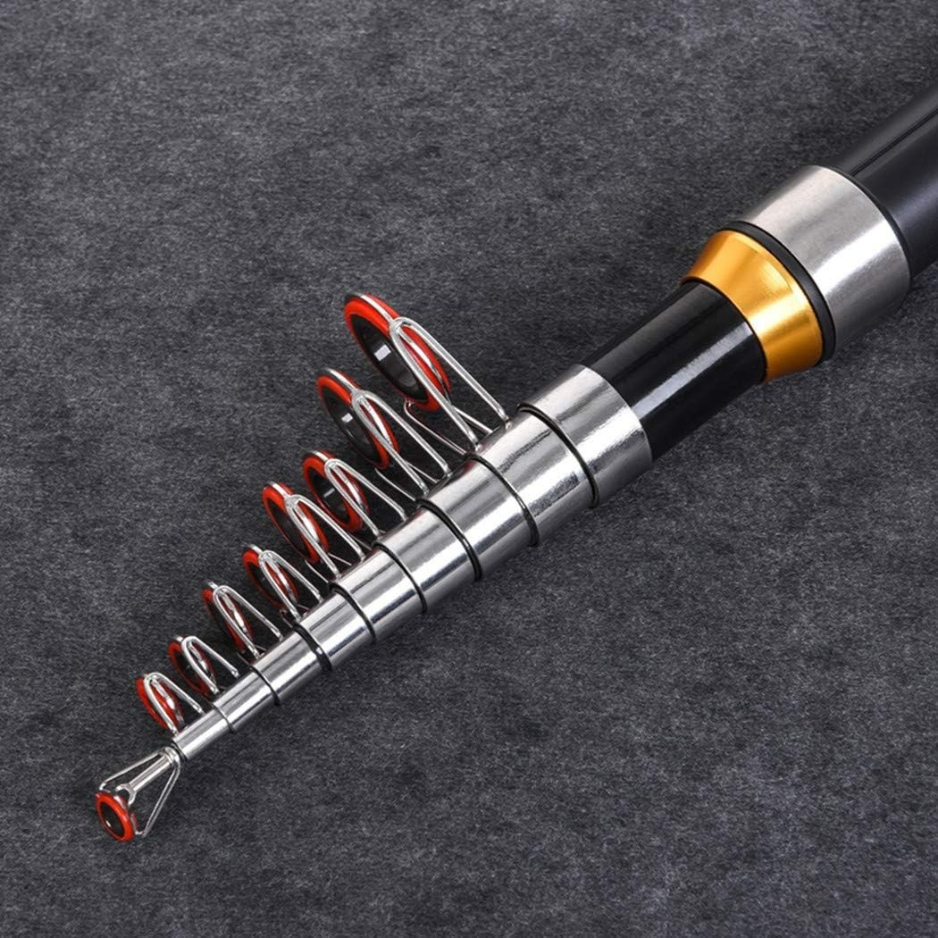 Compact 6.89ft Telescopic Fishing Rod – Lightweight, Fast Action for All Anglers