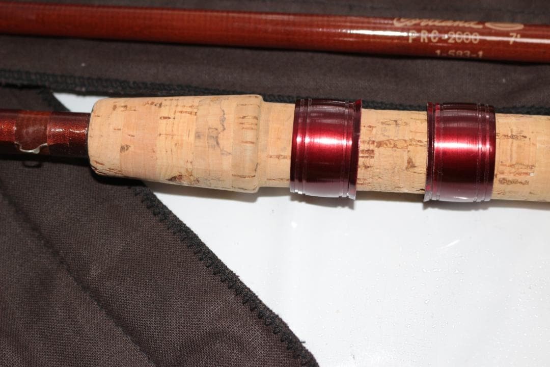 Cortland PRC-2000 7ft Pack Baitcast Rod with Bag & Case JDM
