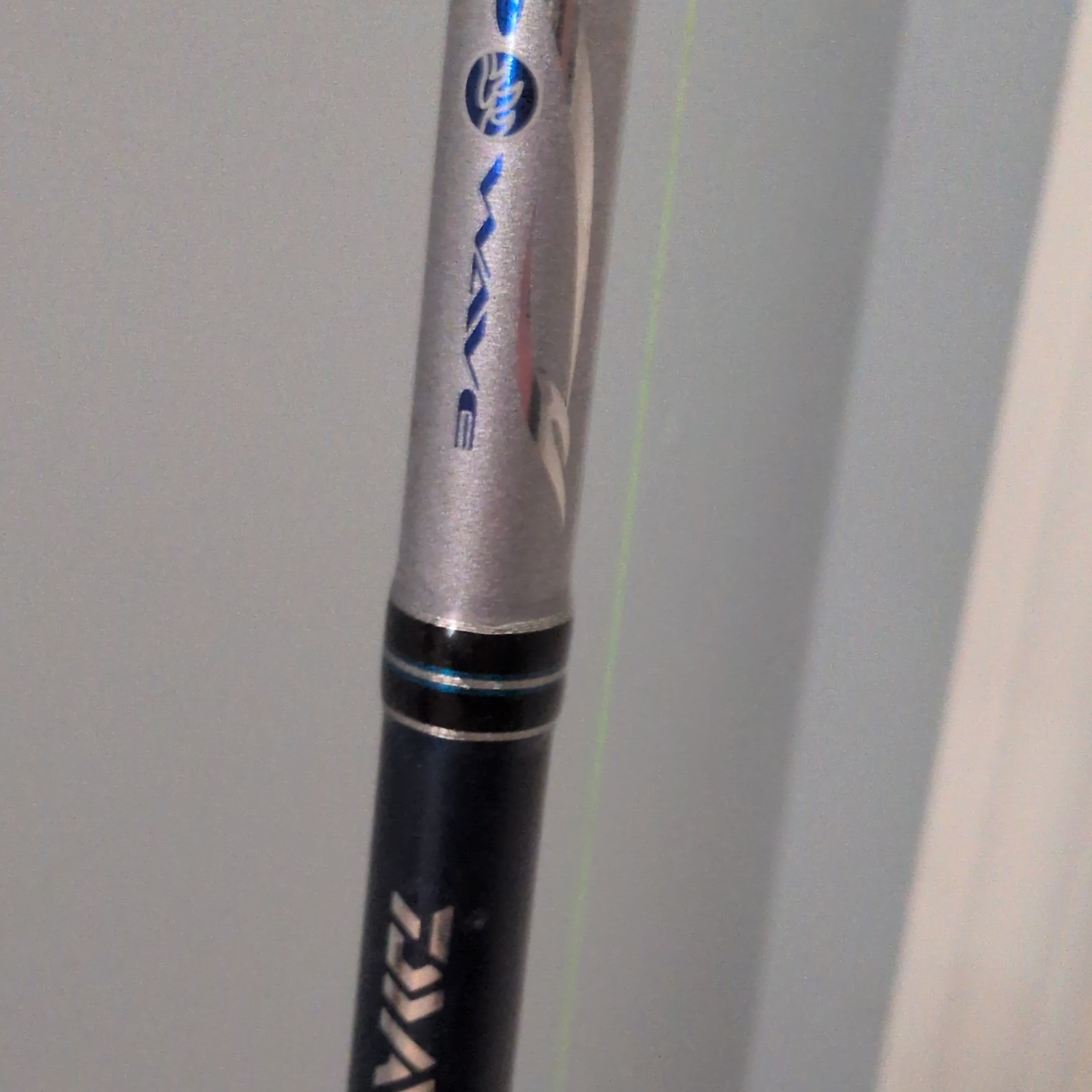Daiwa D Wave Fishing Rod & Spinning Reel Silver Black with Green Line