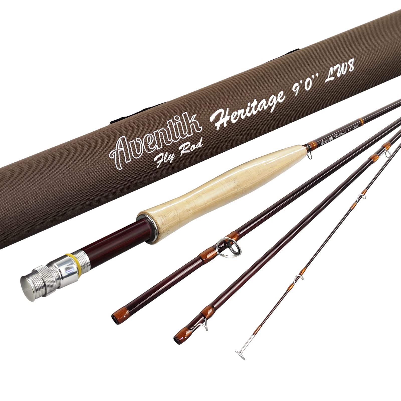 Aventik Heritage Fly Fishing Rod – American Quality and Simplicity – 4 Pieces…