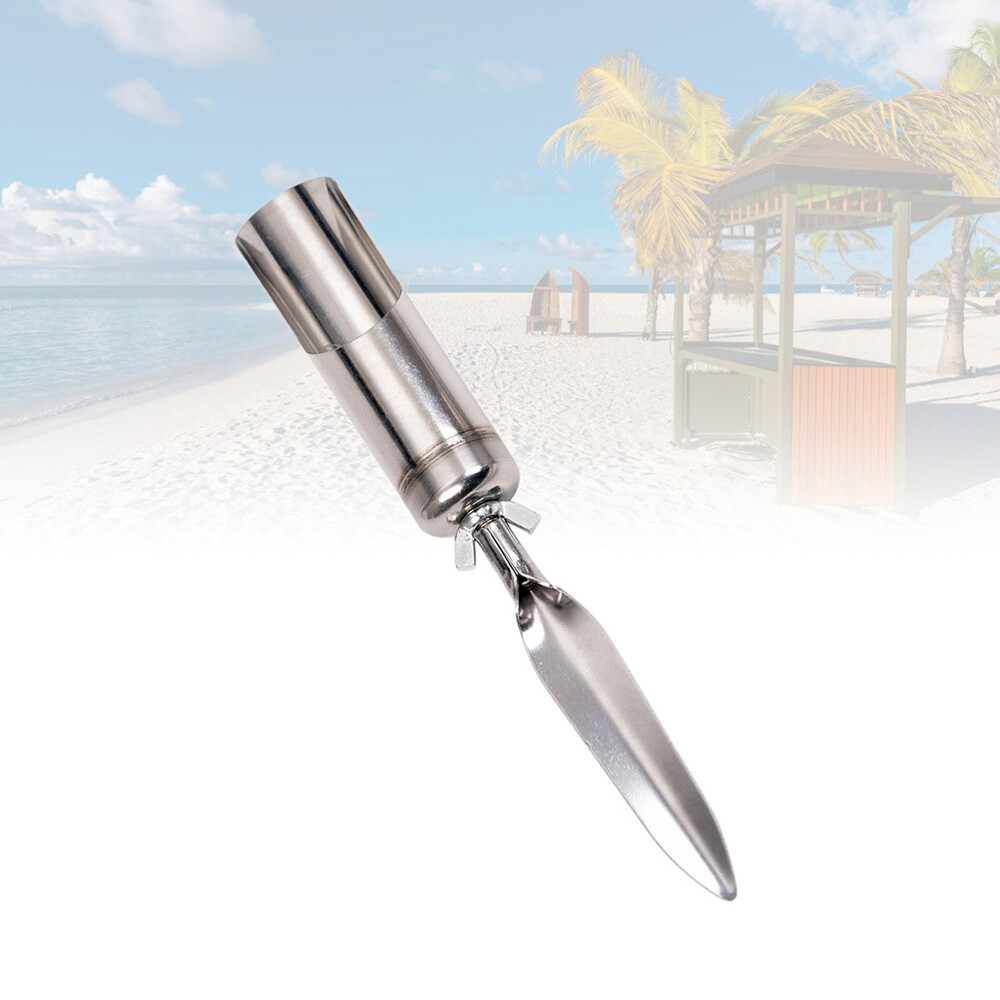 Universal Folding Fishing Rod Pole Holder Stainless Steel Ground Support Stand