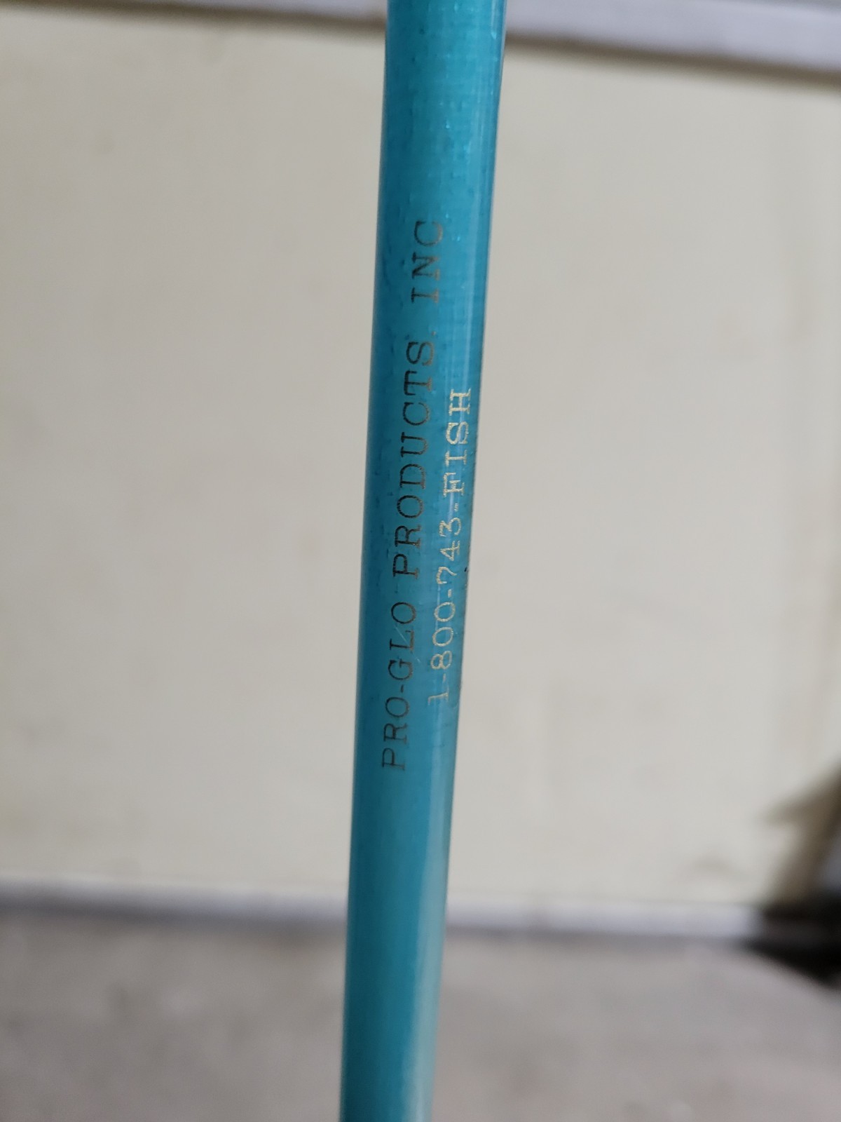 Pro-Glo Vintage Experimental Glow In The Dark Catfishing Rod