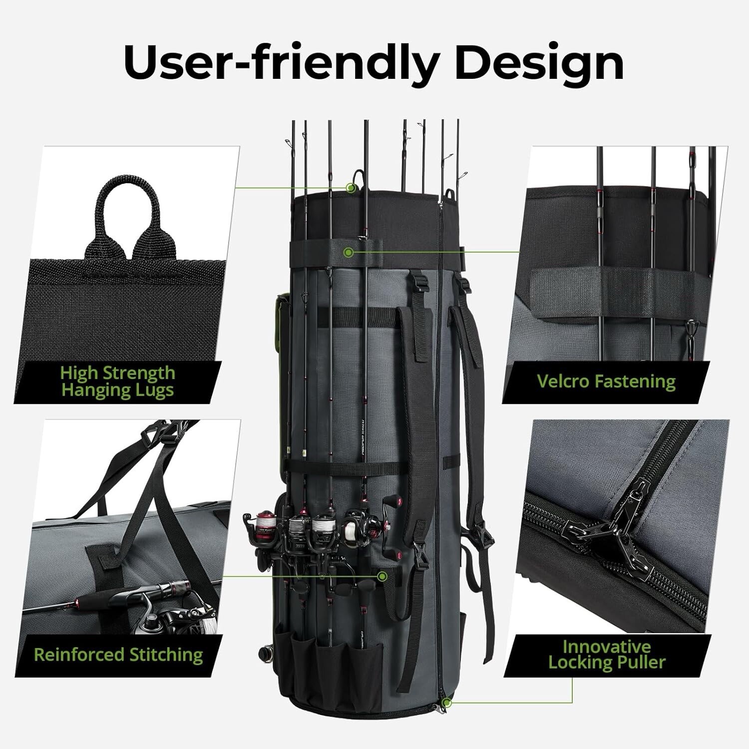 Pascifun Fishing Rod Bag