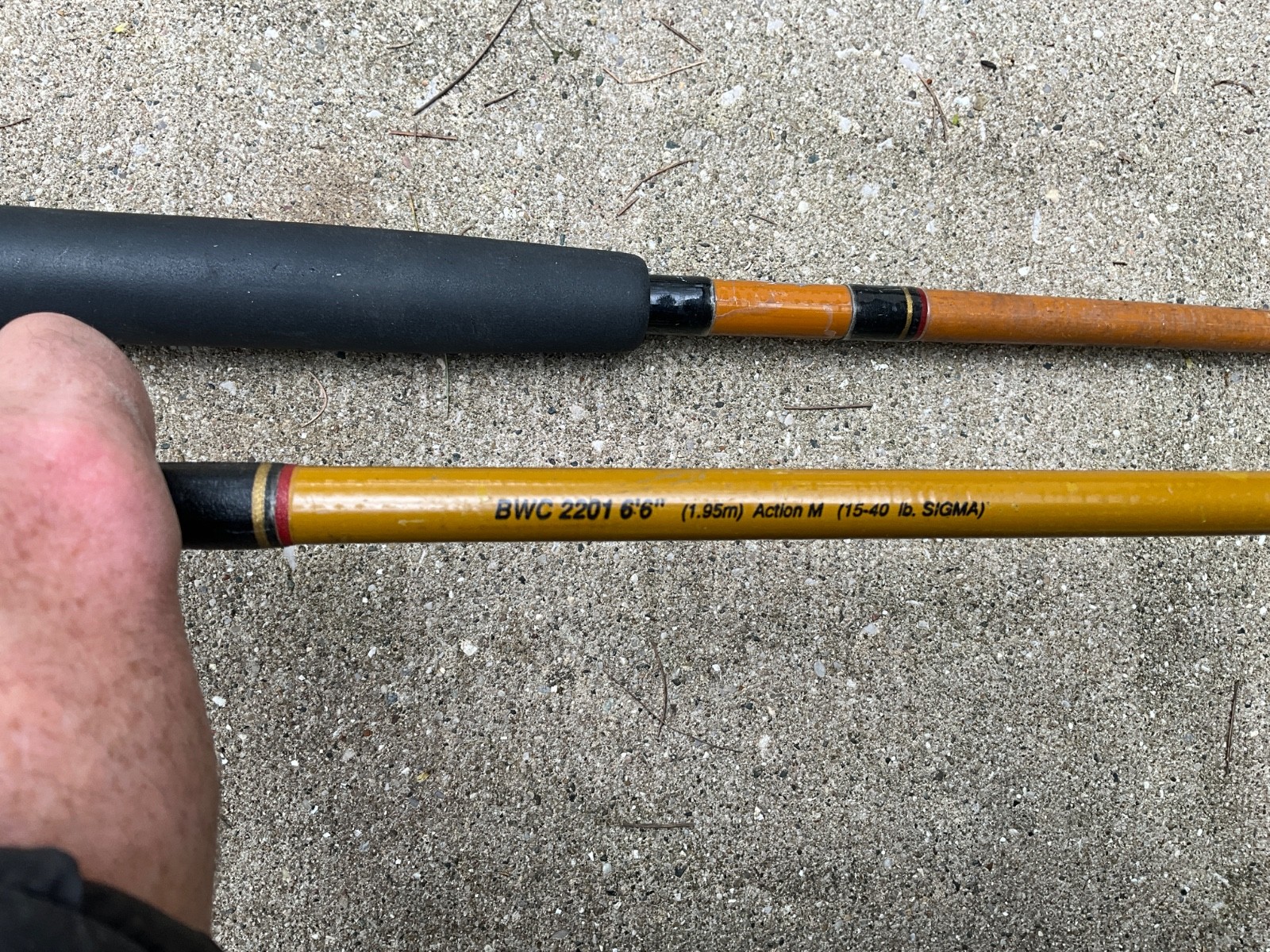 Shakespeare Ugly Stick Tiger Fishing Rods (2) – 6’6” spinning rods, used, nice